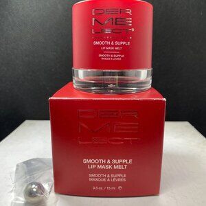 Dermelect Smooth & Supple Lip Mask Melt New in Box .5 oz.